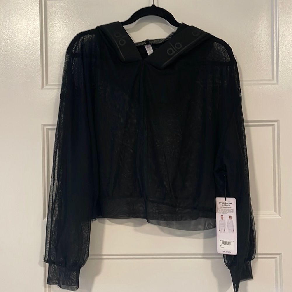 Alo Yoga Studio Mesh Hoodie